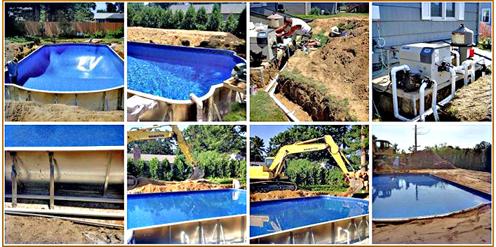 Best ideas about Diy Inground Pool
. Save or Pin DIY Inground Pool Construction 1 Week of Work Now.