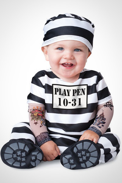 Best ideas about DIY Inmate Costume
. Save or Pin Halloween costumes kids 2012 baby prisoner Now.