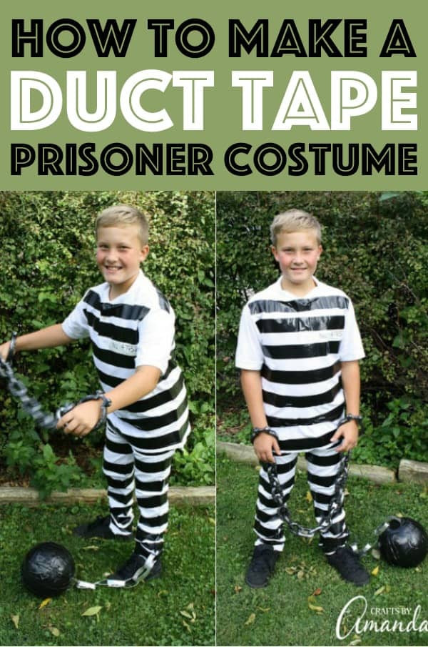 Best ideas about DIY Inmate Costume
. Save or Pin Prisoner Costume easily made with duct tape and white Now.