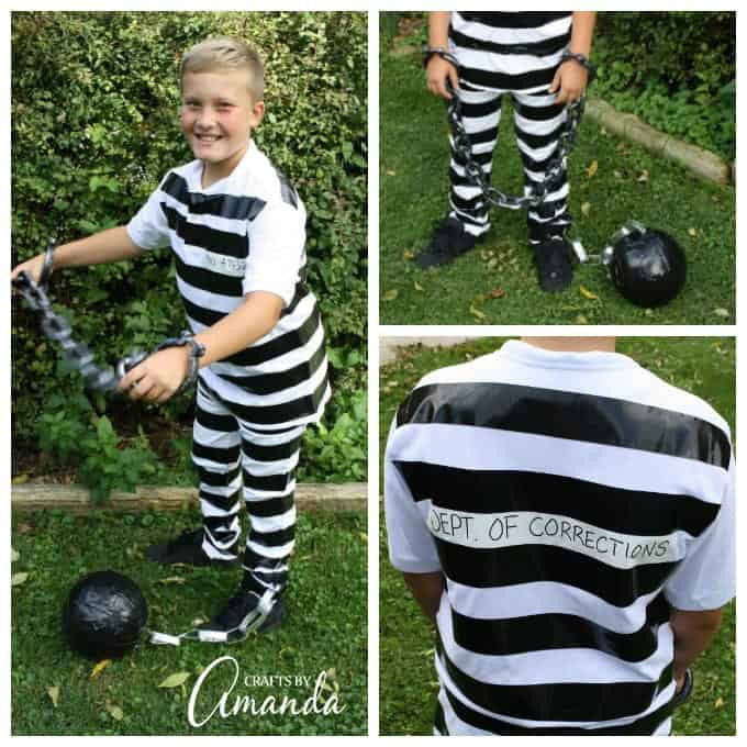 Best ideas about DIY Inmate Costume
. Save or Pin Prisoner Costume easily made with duct tape and white Now.