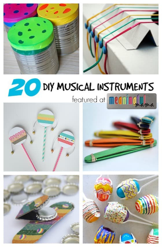 Best ideas about DIY Instruments For Kids
. Save or Pin 20 DIY Musical Instruments Now.