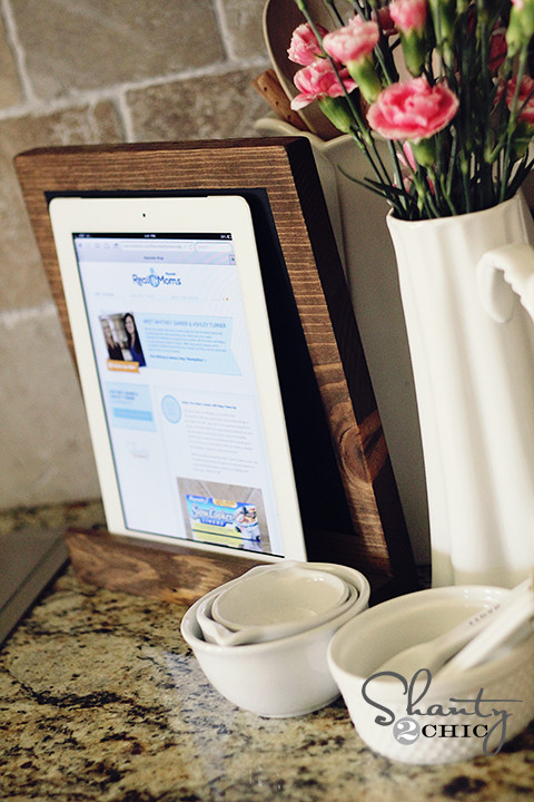 Best ideas about DIY Ipad Stand
. Save or Pin iPad Display DIY Shanty 2 Chic Now.