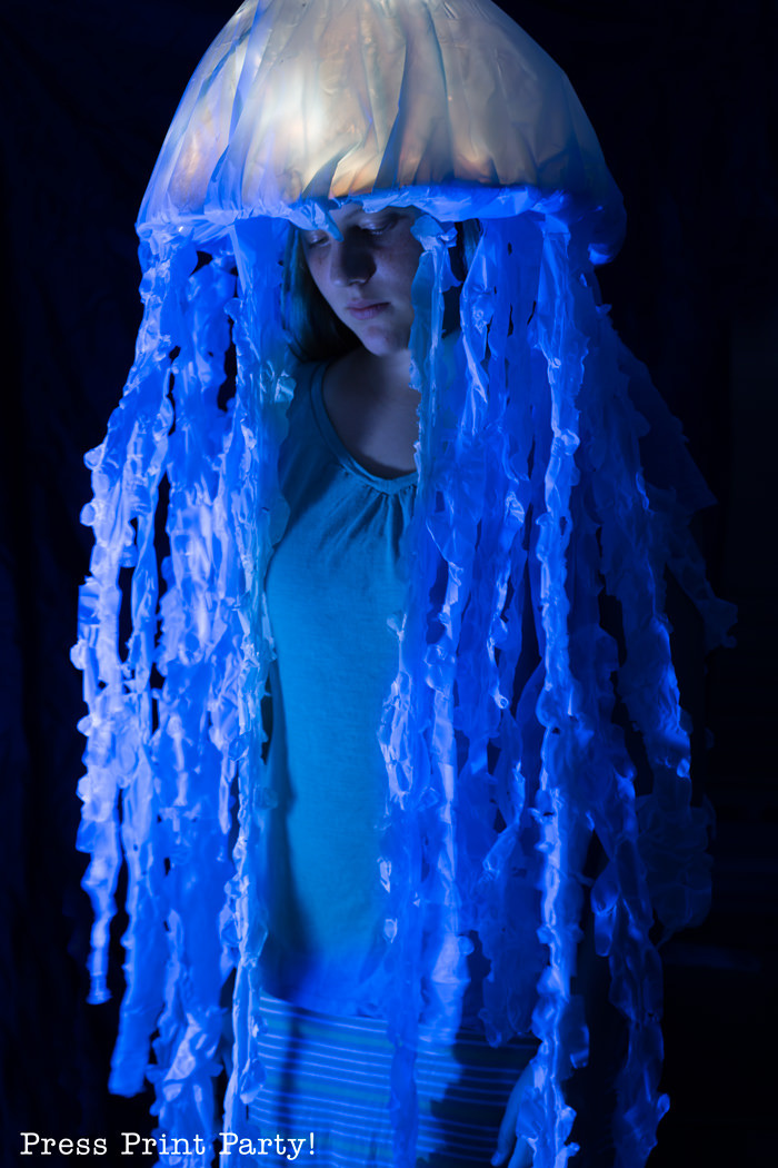 Best ideas about DIY Jellyfish Costume
. Save or Pin Awesome Jellyfish Costume DIY light up Press Print Party Now.