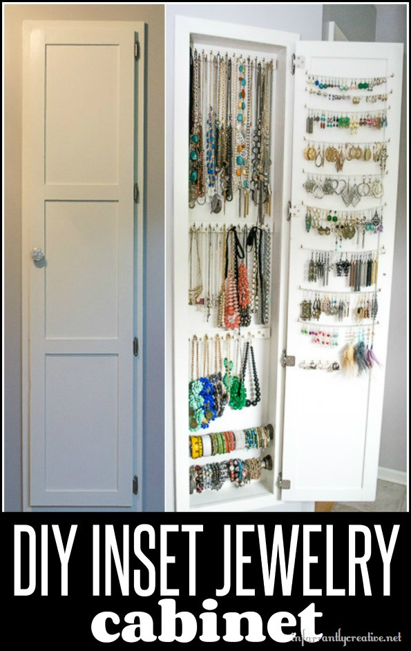 Best ideas about DIY Jewelry Cabinet
. Save or Pin Inset Jewelry Cabinet Part 2 Organizing the Jewelry Now.