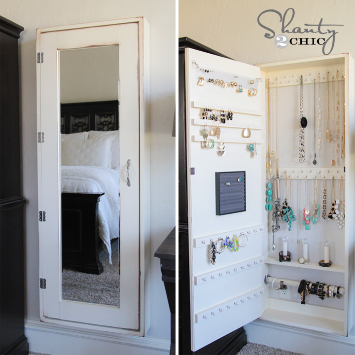 Best ideas about DIY Jewelry Cabinet
. Save or Pin DIY Jewelry Organizer Shanty 2 Chic Now.