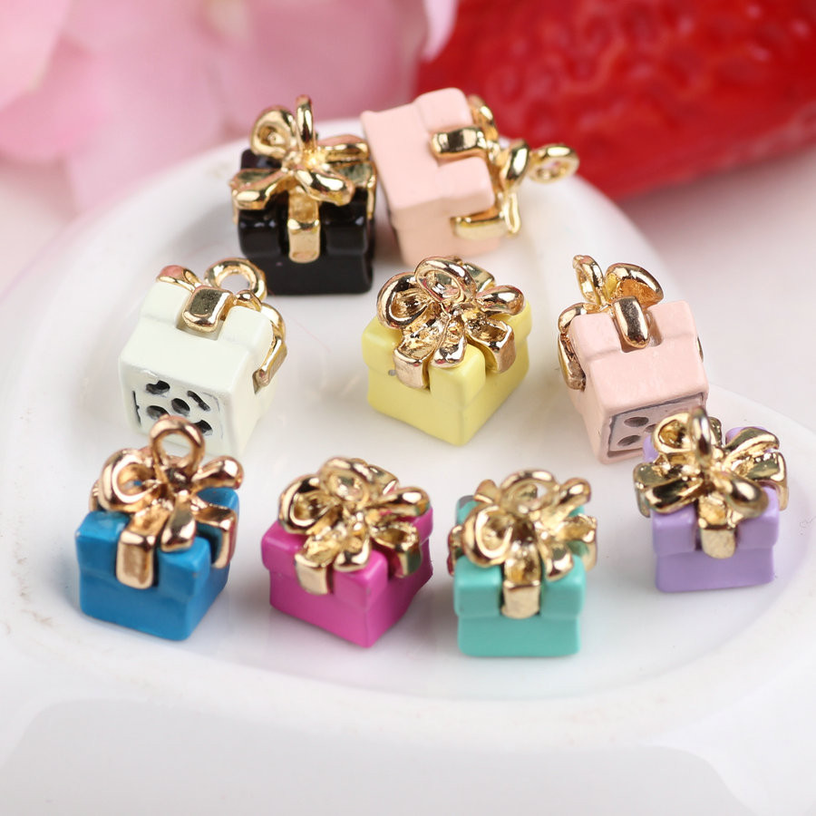 Best ideas about DIY Jewelry Gift Box
. Save or Pin 3D Birthday Gift Box Shape DIY Jewelry Charms 30PCS Now.