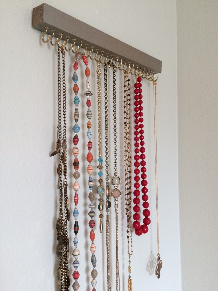 Best ideas about DIY Jewelry Stand
. Save or Pin Cheap And Practical Necklace Holders You Can Make Yourself Now.