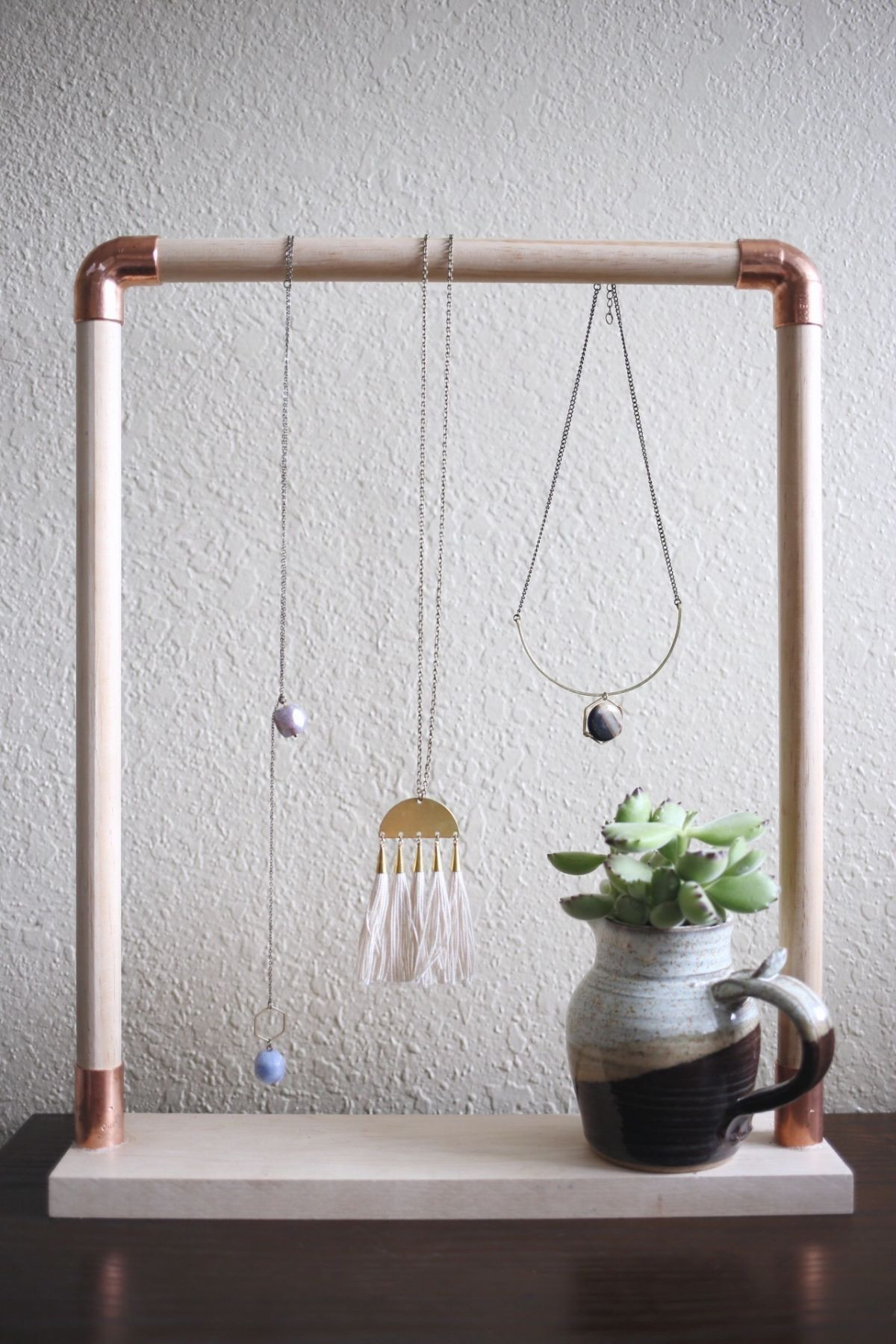 Best ideas about DIY Jewelry Stand
. Save or Pin DIY Jewelry Stand Now.