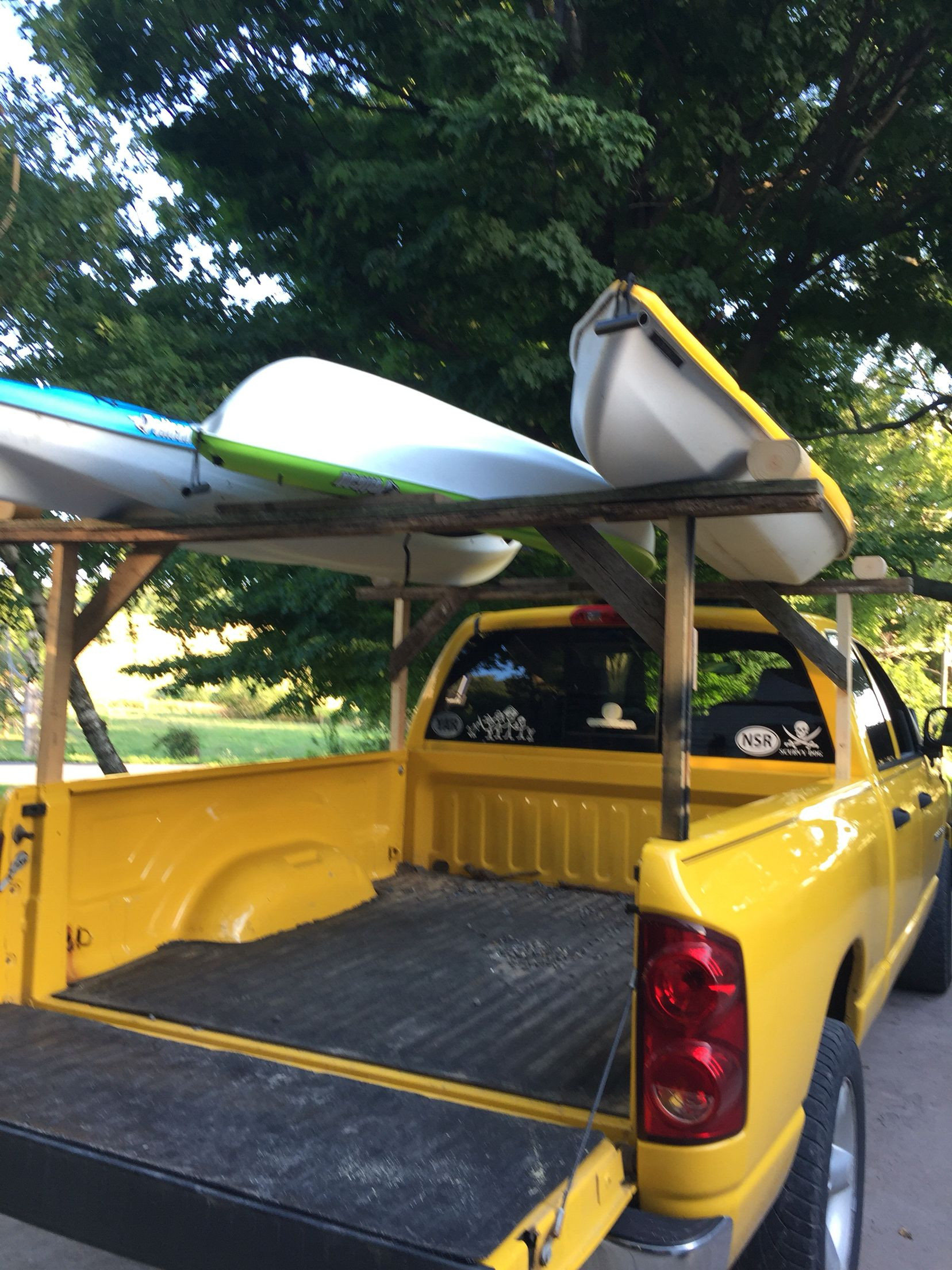 Best ideas about DIY Kayak Car Rack
. Save or Pin Diy kayak rack on the cheap Spent $1 84 on hardware so Now.