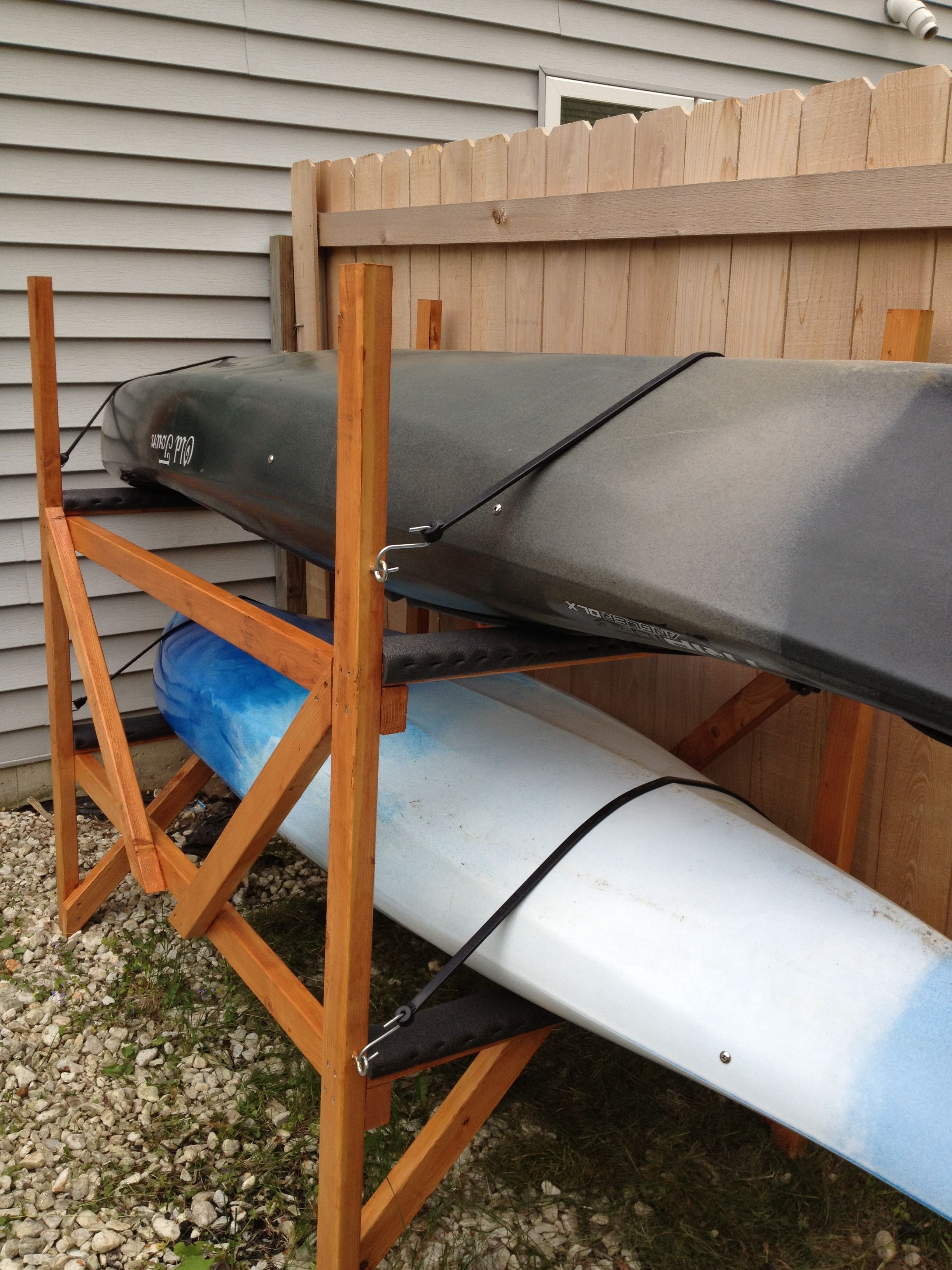 Best ideas about DIY Kayak Storage Rack
. Save or Pin DIY Kayak Rack Kayaks & Canoes Pinterest Now.