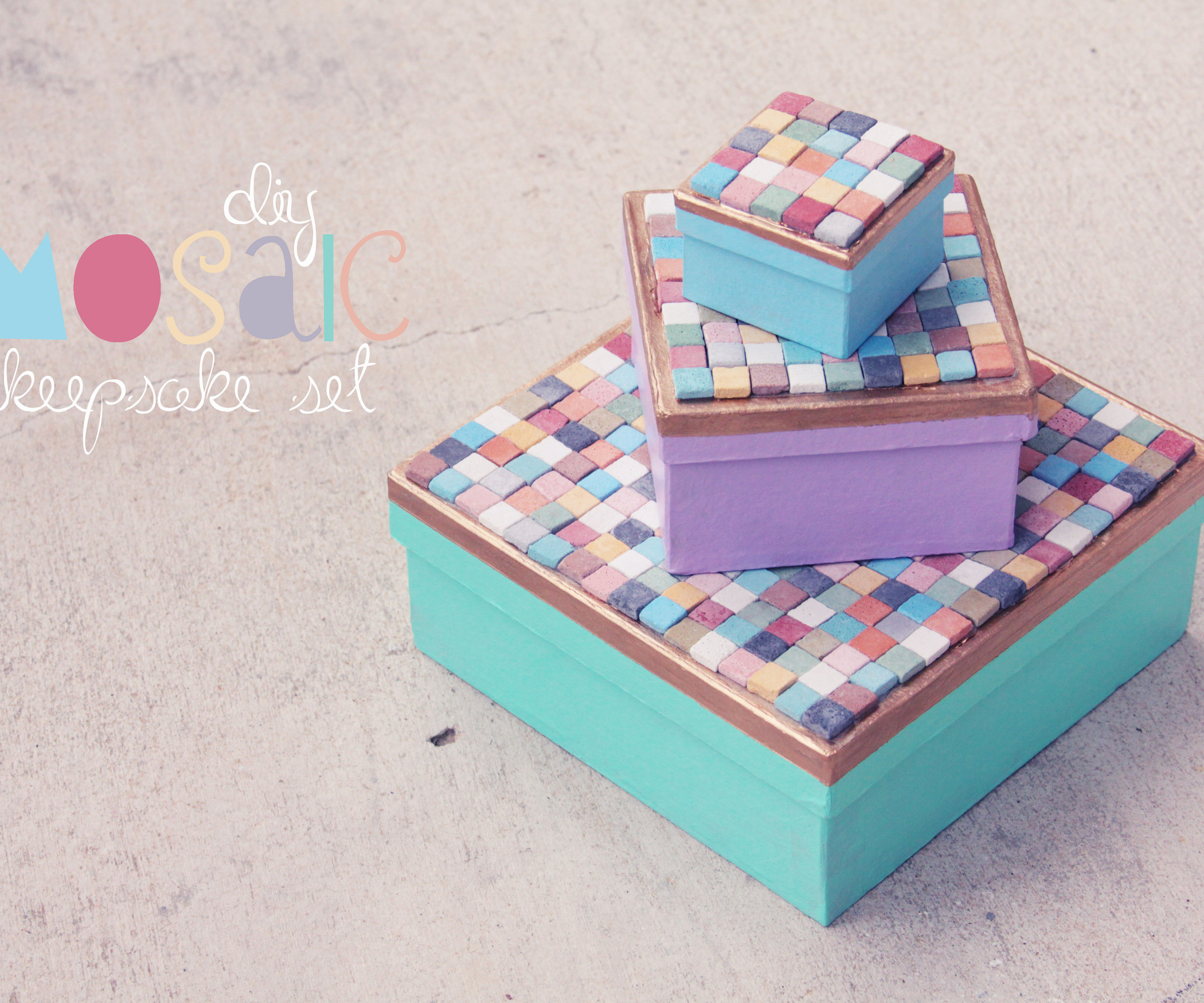 Best ideas about DIY Keepsake Box
. Save or Pin DIY Mosaic Keepsake Boxes Now.