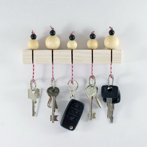 Best ideas about DIY Key Organizer
. Save or Pin 20 DIY Key Holder Ideas Hative Now.