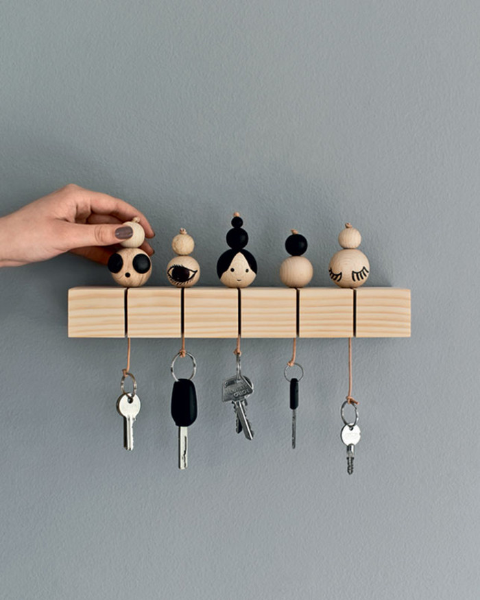 Best ideas about DIY Key Organizer
. Save or Pin DIY to try Key chain Ohoh Blog Now.