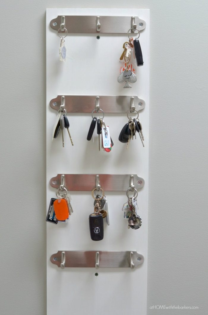 Best ideas about DIY Key Organizer
. Save or Pin DIY Key Organizer At Home with The Barkers Now.