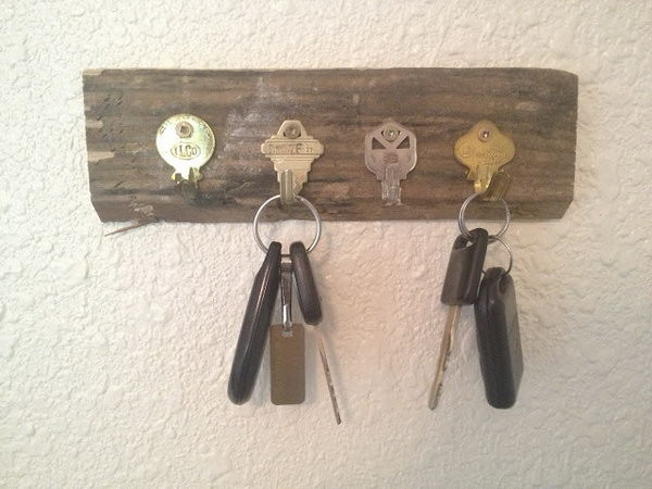 Best ideas about DIY Key Organizer
. Save or Pin 20 DIY Key Holder Ideas Hative Now.