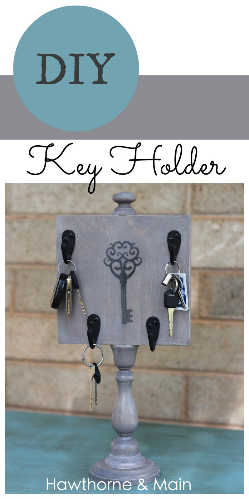 Best ideas about DIY Key Organizer
. Save or Pin DIY Key Holder – HAWTHORNE AND MAIN Now.