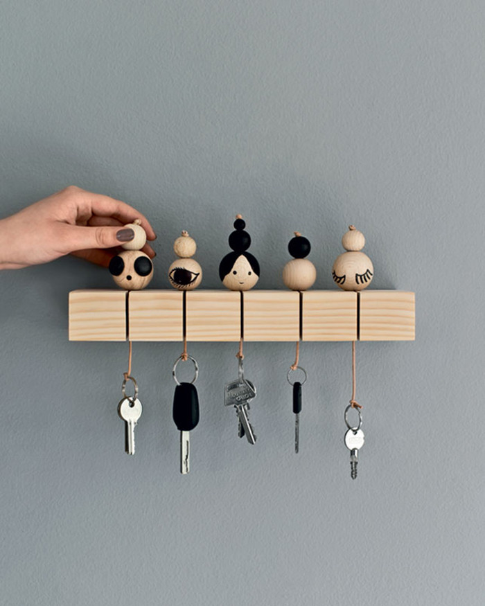 Best ideas about DIY Key Rack
. Save or Pin DIY to try Key chain Ohoh Blog Now.
