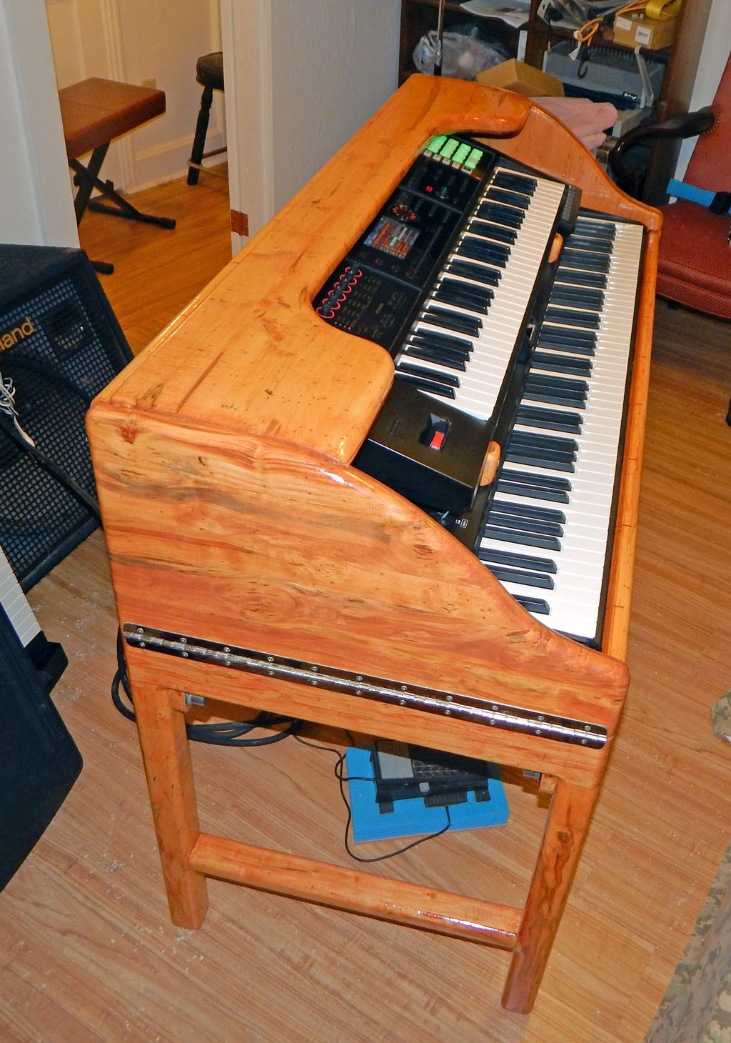 Best ideas about DIY Keyboard Stand
. Save or Pin Homemade fold up wood keyboard stand Topic in the Now.
