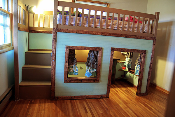 Best ideas about DIY Kid Loft Bed
. Save or Pin Stylish Eve DIY Projects Build a Playhouse Loft Bed for Now.