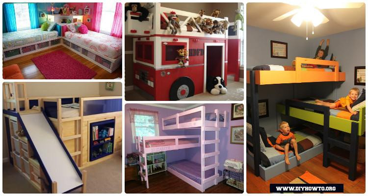 Best ideas about DIY Kid Loft Bed
. Save or Pin DIY Kids Bunk Bed Free Plans [Picture Instructions] Now.