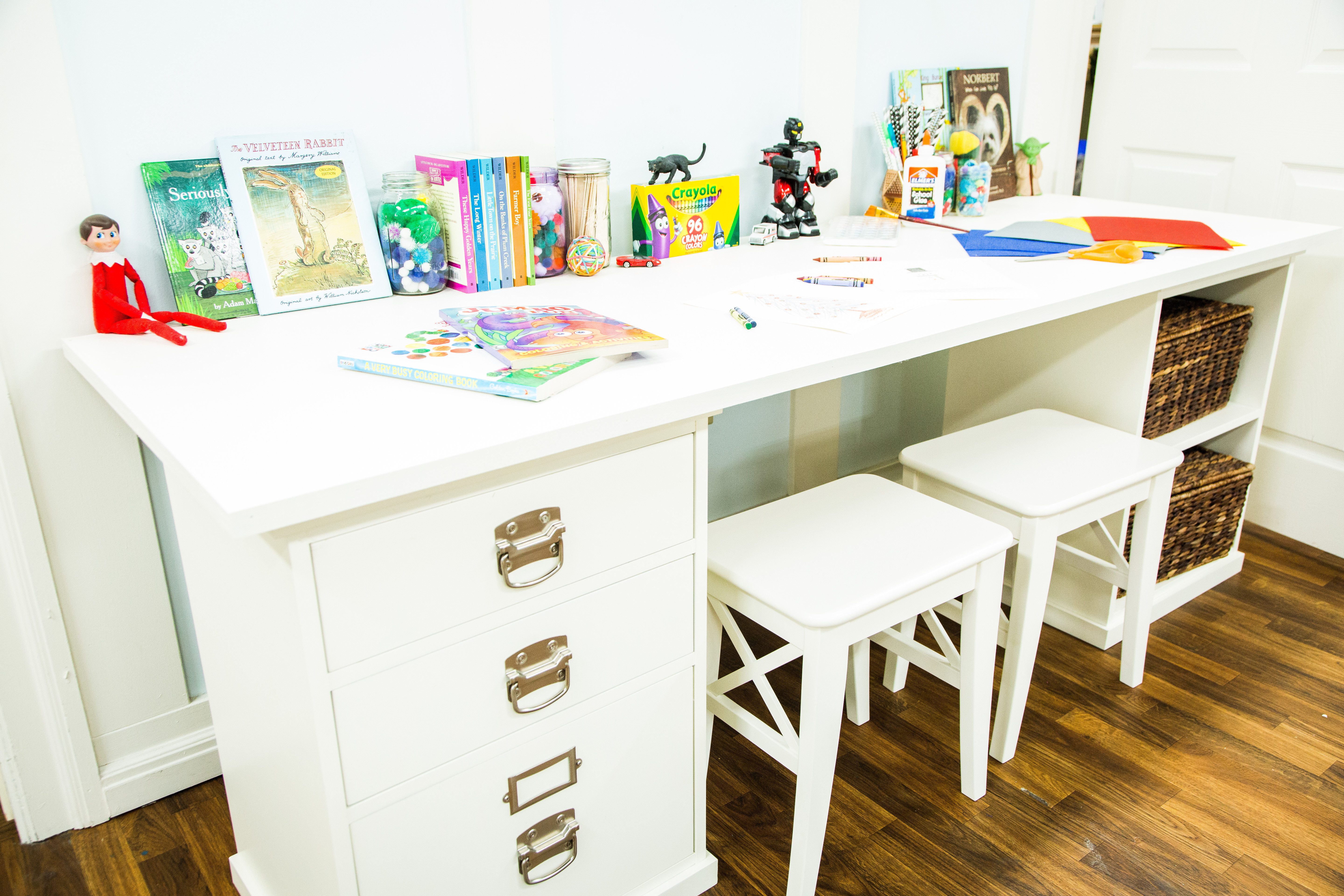 Best ideas about DIY Kids Art Table
. Save or Pin DIY Kids Craft Table Home & Family Now.