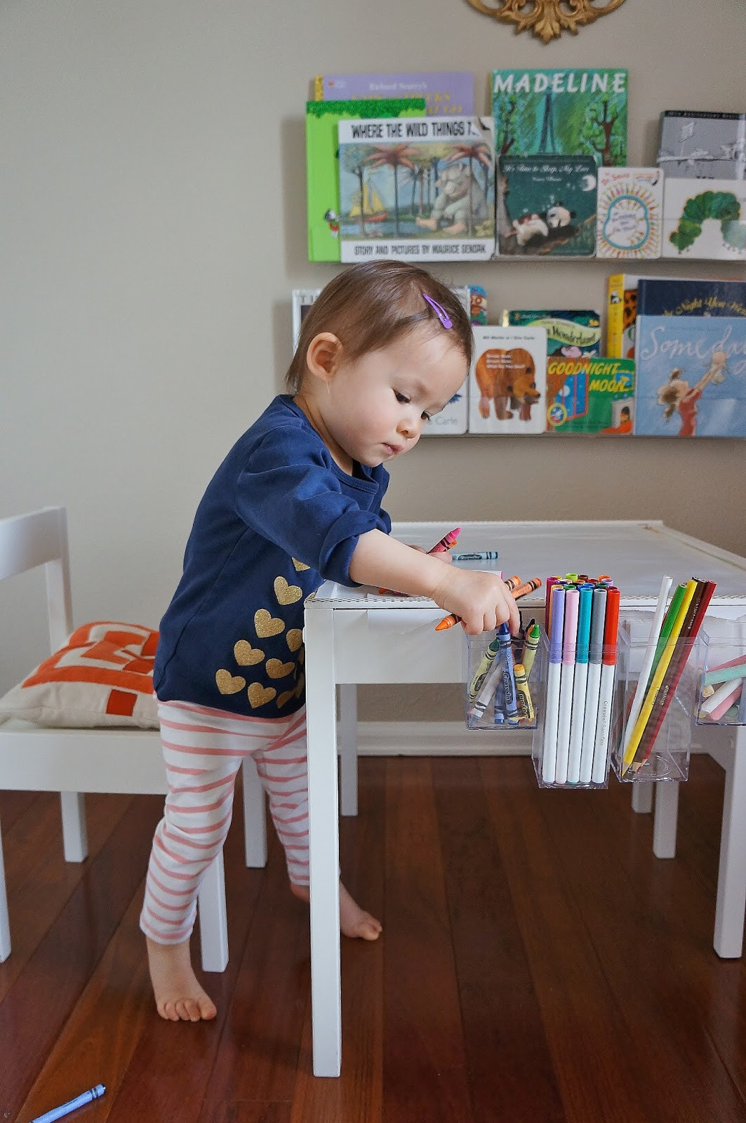 Best ideas about DIY Kids Art Table
. Save or Pin freckles chick Quinn s art table an Ikea LATT hack Now.