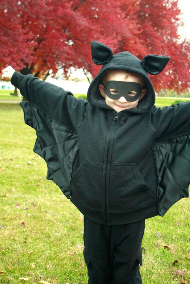 Best ideas about DIY Kids Bat Costume
. Save or Pin 16 Easy Sweatshirt Costume Hacks for Kids Now.