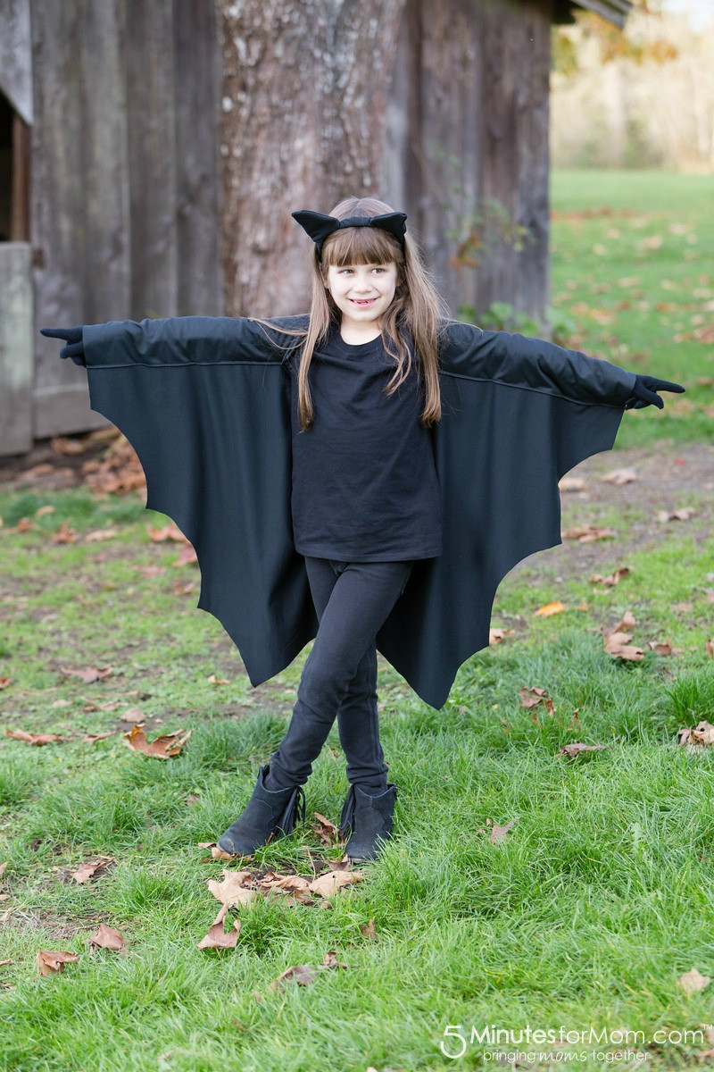 Best ideas about DIY Kids Bat Costume
. Save or Pin Wordless Wednesday Bat Costume 5 Minutes for Mom Now.