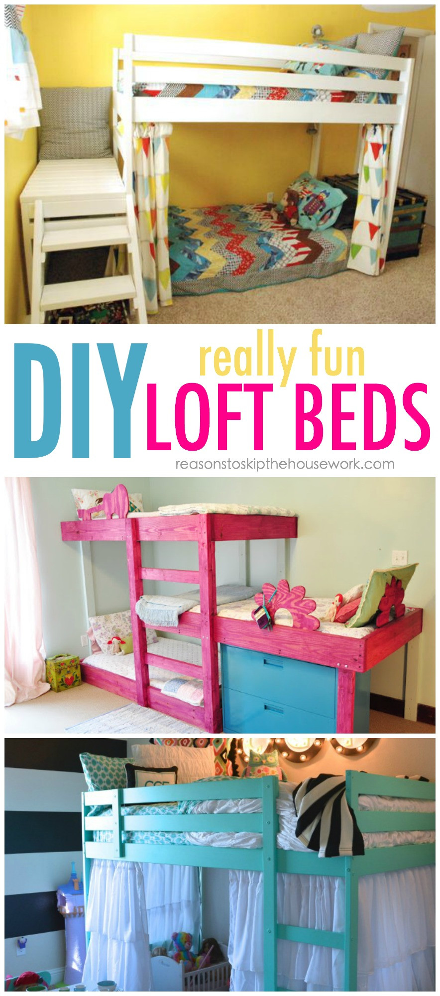 Best ideas about DIY Kids Bed
. Save or Pin DIY Bunk Beds tutorials and plans Now.