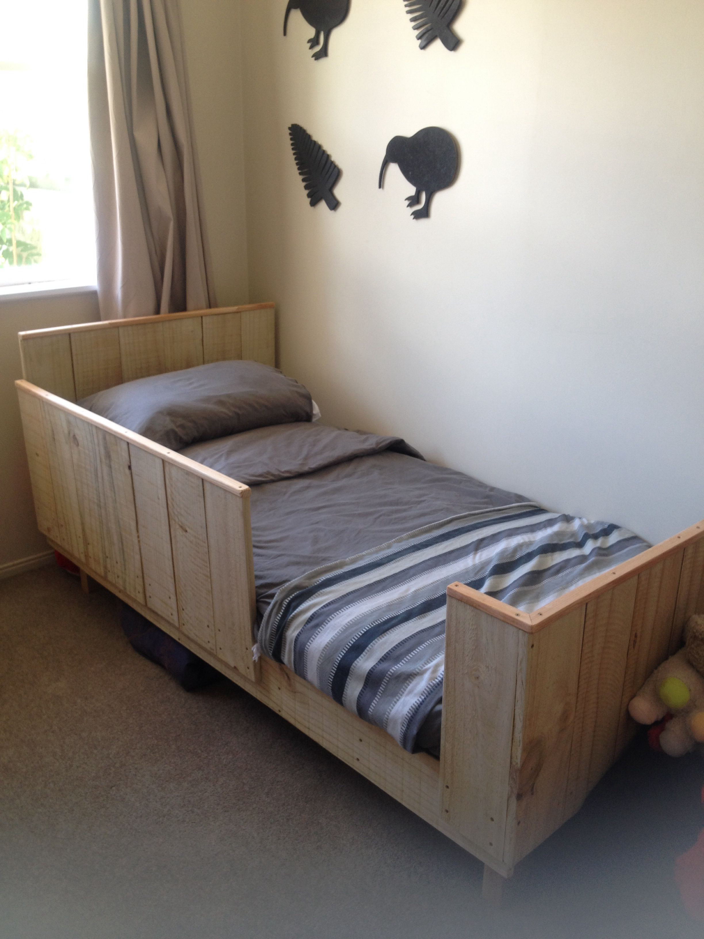 Best ideas about DIY Kids Bed Frame
. Save or Pin Technically my husband built our toddlers bed out of Now.