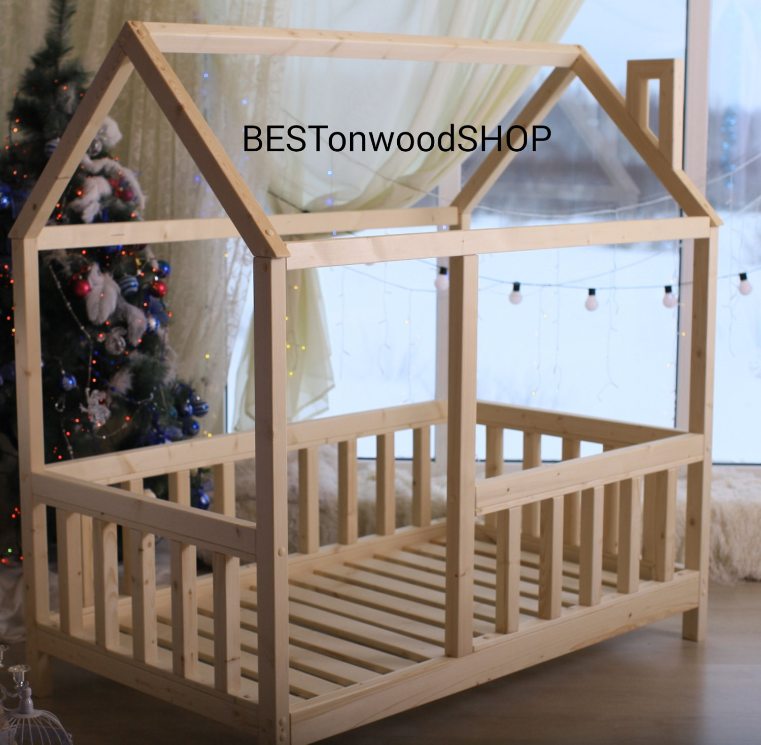 Best ideas about DIY Kids Bed Frame
. Save or Pin cm house bed tent bed wooden house wood Now.