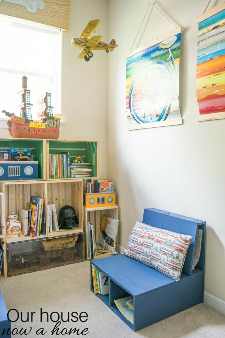 Best ideas about DIY Kids Bedroom
. Save or Pin DIY wooden crate bookshelf making the perfect kids Now.