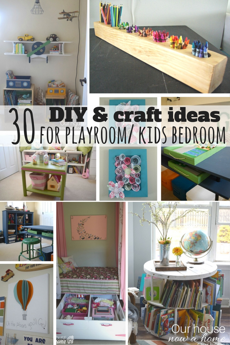Best ideas about DIY Kids Bedroom
. Save or Pin 30 DIY and Craft decorating ideas for a playroom or kid s Now.