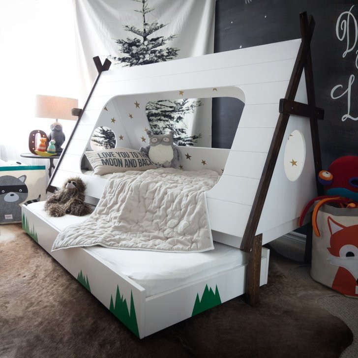 Best ideas about DIY Kids Beds
. Save or Pin DIY Tepee Kids Bed Now.