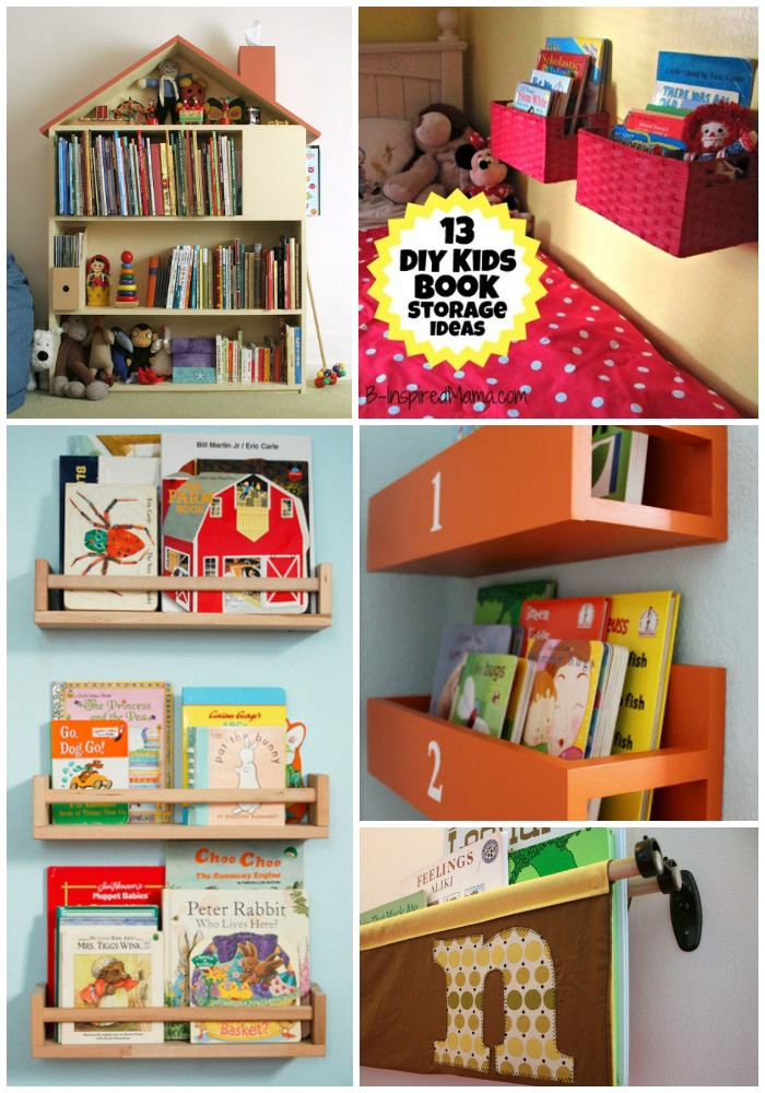 Best ideas about DIY Kids Book
. Save or Pin A DIY Wall Book Display with Baskets 12 More Kid s Book Now.