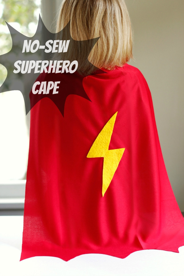 Best ideas about DIY Kids Cape
. Save or Pin Make a No Sew Superhero Cape for Reading Powers Now.
