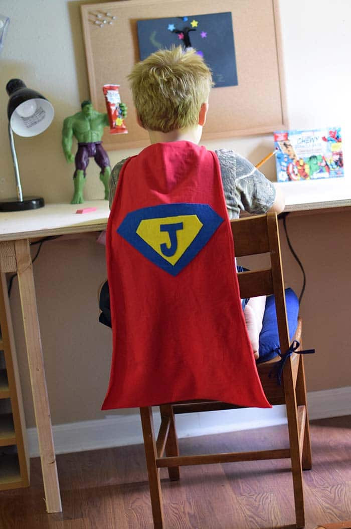 Best ideas about DIY Kids Capes
. Save or Pin How to Make an Easy No Sew Superhero Cape Now.