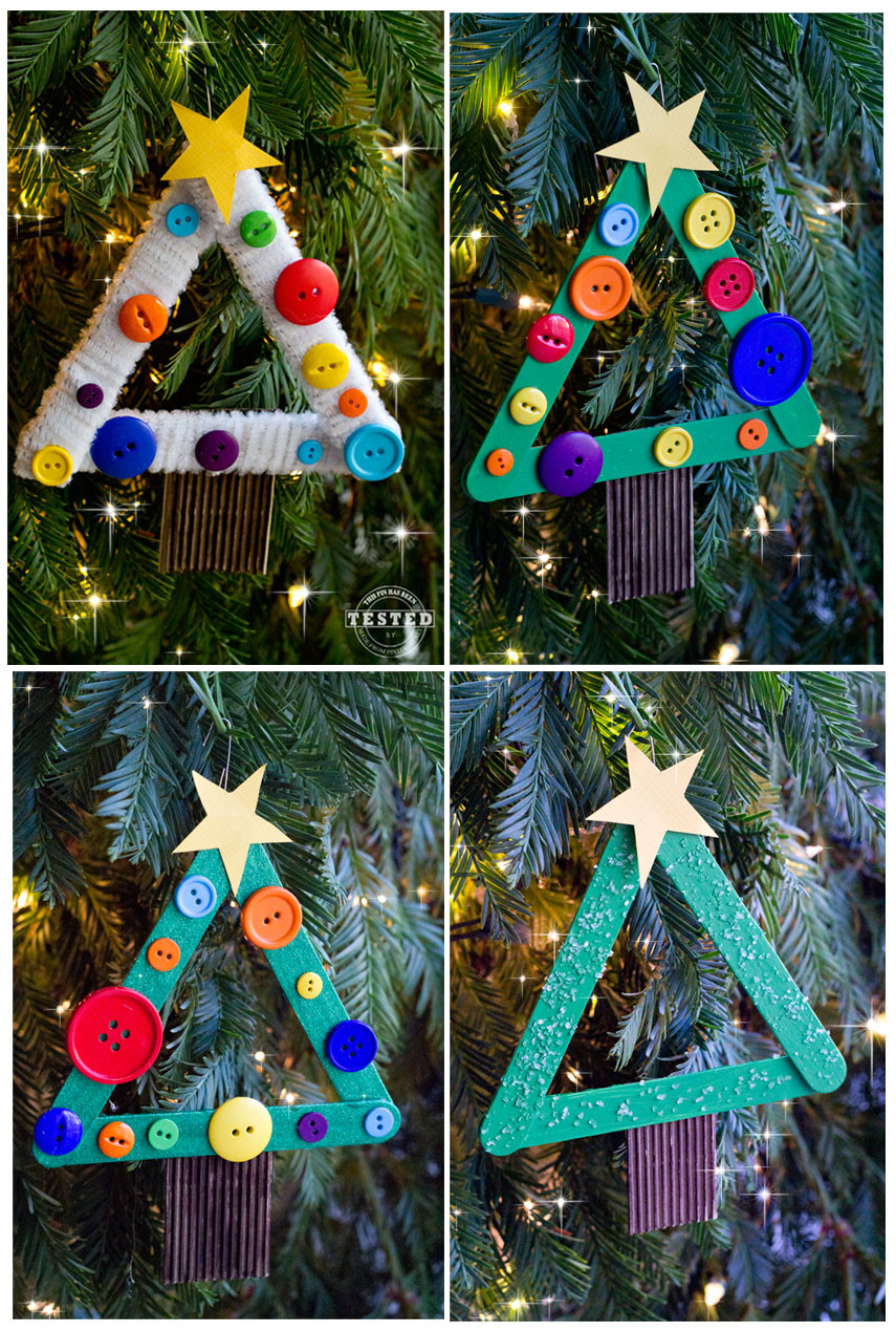 Best ideas about DIY Kids Christmas Craft
. Save or Pin DIY Kids Christmas Tree Ornament TGIF This Grandma is Fun Now.