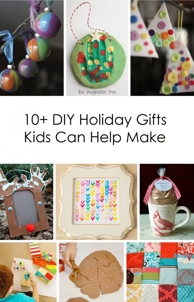 Best ideas about DIY Kids Christmas Gifts
. Save or Pin 10 DIY Holiday Gifts Kids Can Help Make Now.