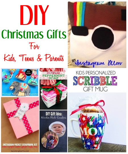 Best ideas about DIY Kids Christmas Gifts
. Save or Pin DIY Christmas Gift Ideas For Kids Teens & Parents Now.