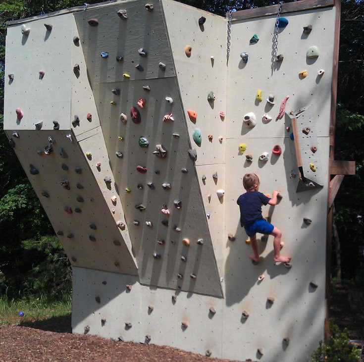 Best ideas about DIY Kids Climbing Wall
. Save or Pin Backyard Climbing Wall Now.