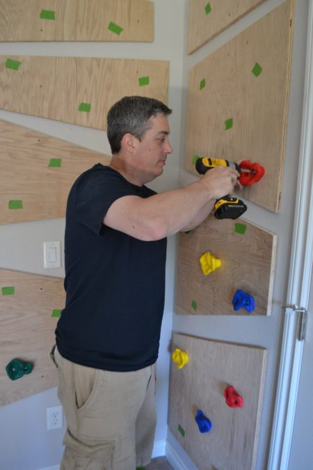 Best ideas about DIY Kids Climbing Wall
. Save or Pin Do It Yourself Climbing Wall The Created Home Now.