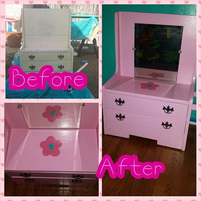 Best ideas about DIY Kids Dresser
. Save or Pin DIY Upcycle Kid’s Vanity Now.