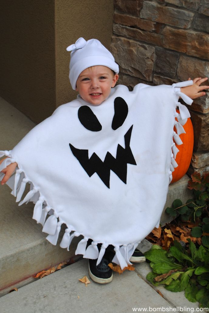 Best ideas about DIY Kids Ghost Costume
. Save or Pin No Sew Ghost Poncho Costume 3 Fun for Derek Now.