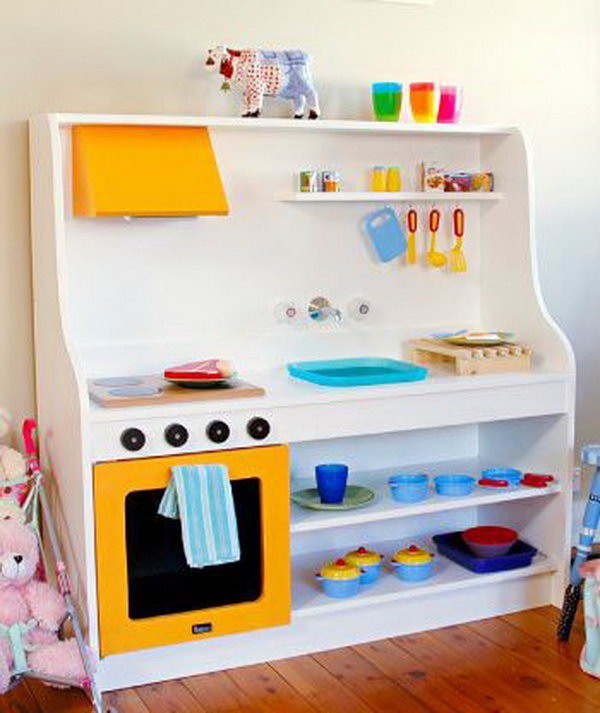 Best ideas about DIY Kids Kitchen
. Save or Pin 25 DIY Play Kitchen Ideas & Tutorials Cool Gifts for Now.