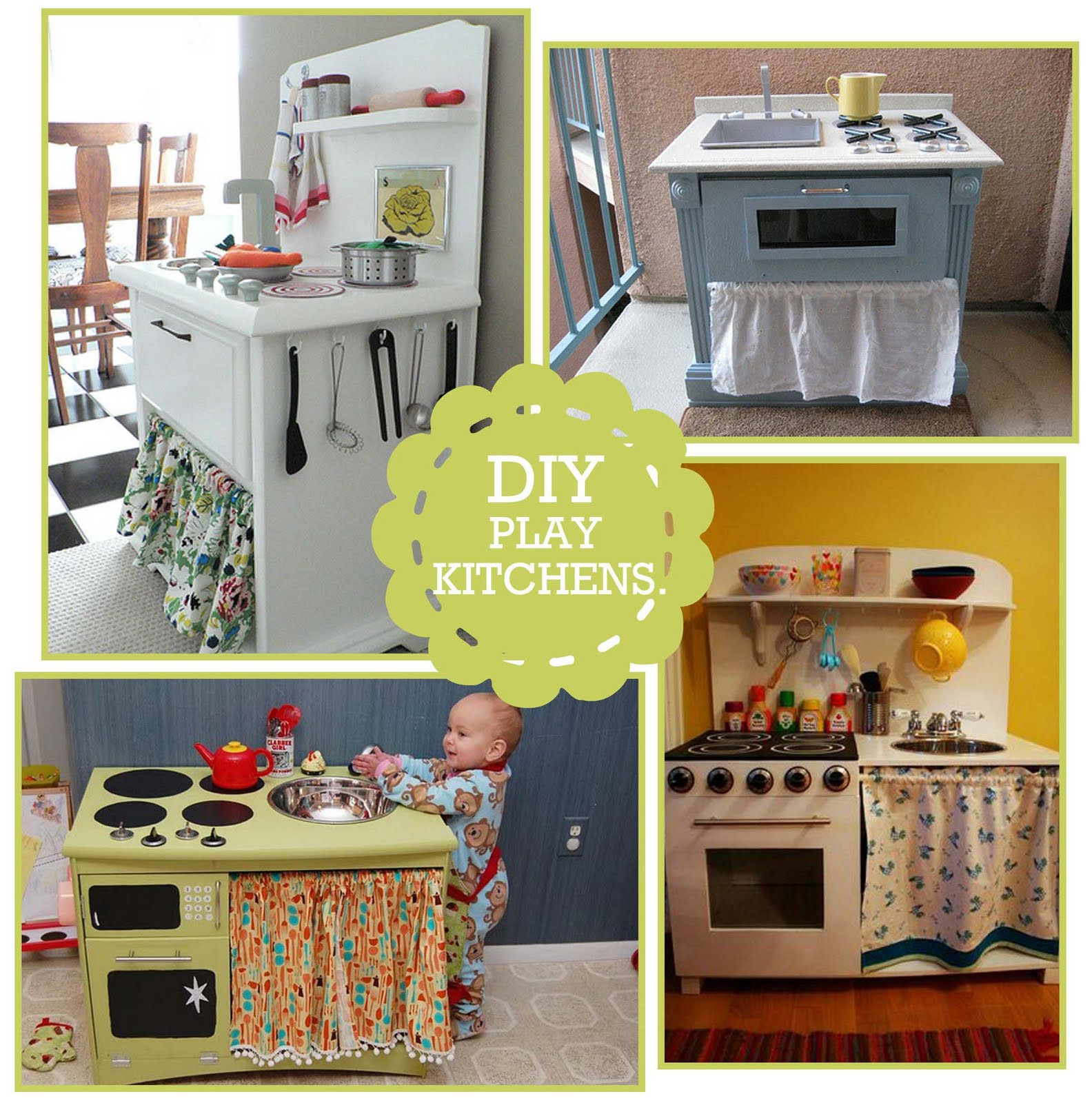 Best ideas about DIY Kids Kitchen
. Save or Pin DIY Kitchen Play Set Inspiration & Links Giveaway Now.