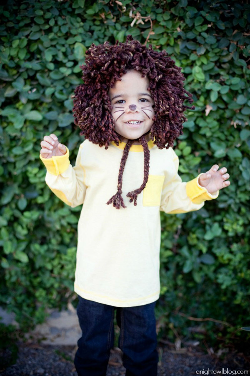 Best ideas about DIY Kids Lion Costume
. Save or Pin 22 DIY Toddler Halloween Costumes Now.