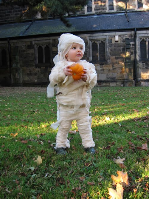 Best ideas about DIY Kids Mummy Costume
. Save or Pin Homemade Halloween Baby & Toddler Mummy costumes Now.