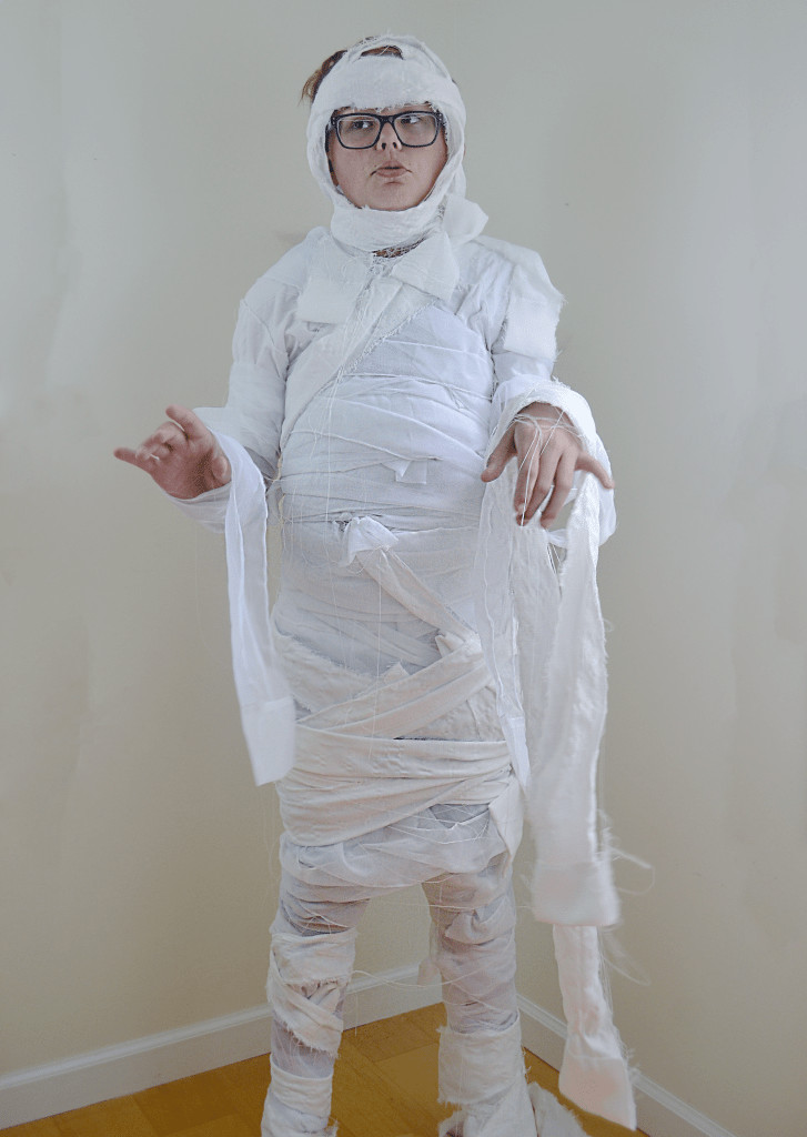 Best ideas about DIY Kids Mummy Costume
. Save or Pin Mummy costume a simple tutorial from NellieBellie Now.