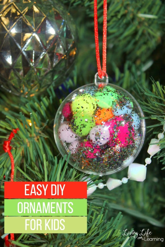 Best ideas about DIY Kids Ornaments
. Save or Pin Easy DIY Ornaments for Kids Now.